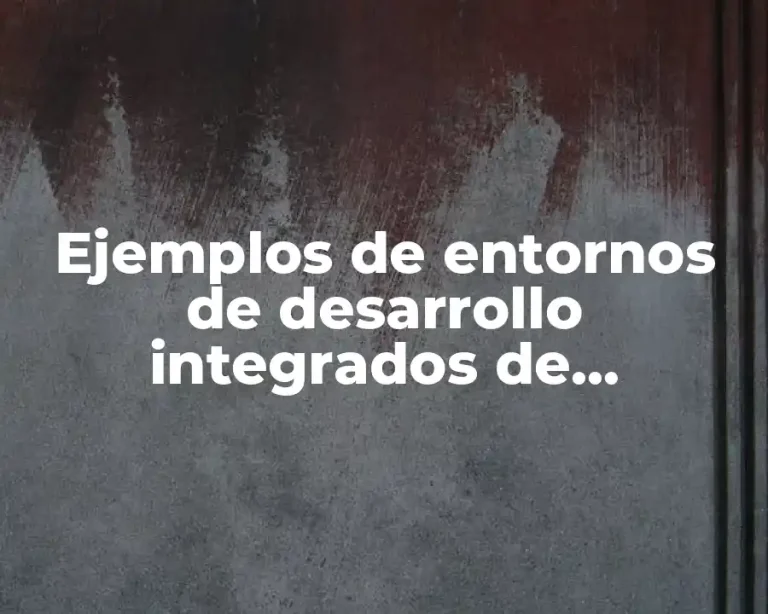Ejemplos de entornos de desarrollo integrados de JDeveloper de Oracle