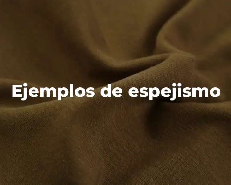 Ejemplos de espejismo