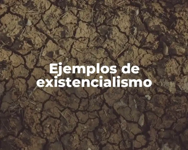 Ejemplos de existencialismo