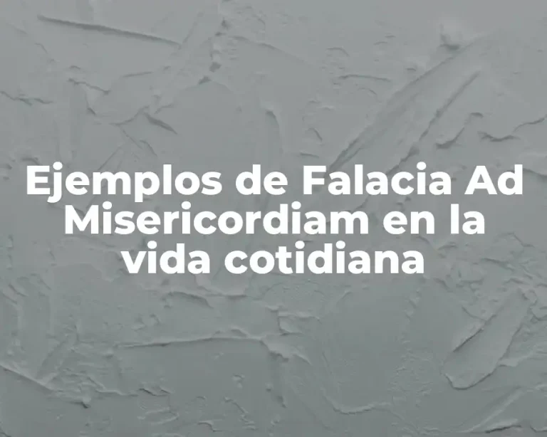Ejemplos de Falacia Ad Misericordiam en la vida cotidiana
