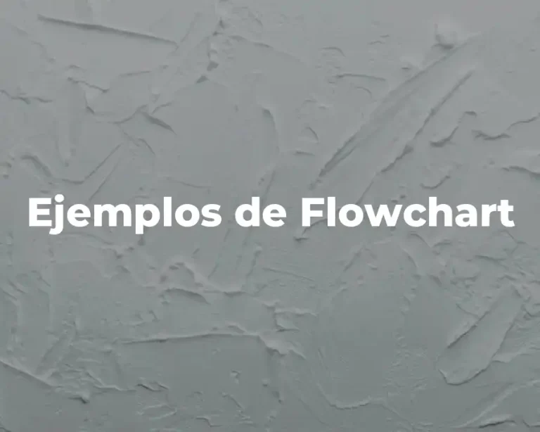 Ejemplos de Flowchart