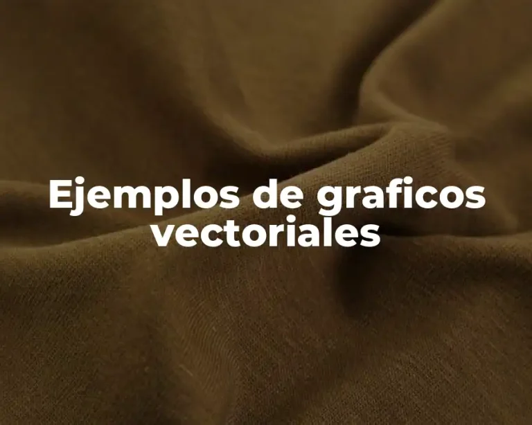 Ejemplos de graficos vectoriales