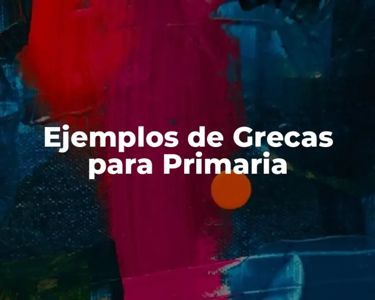 Ejemplos de Grecas para Primaria