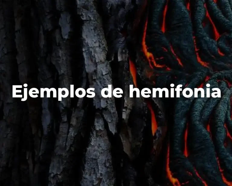 Ejemplos de hemifonia