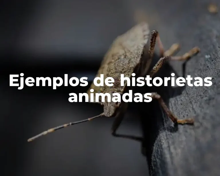 Ejemplos de historietas animadas