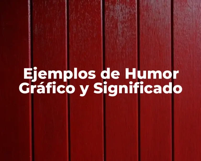 Ejemplos de Humor Gráfico y Significado