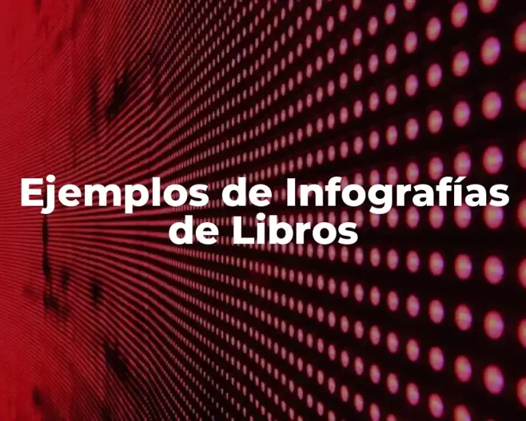 Ejemplos de Infografías de Libros