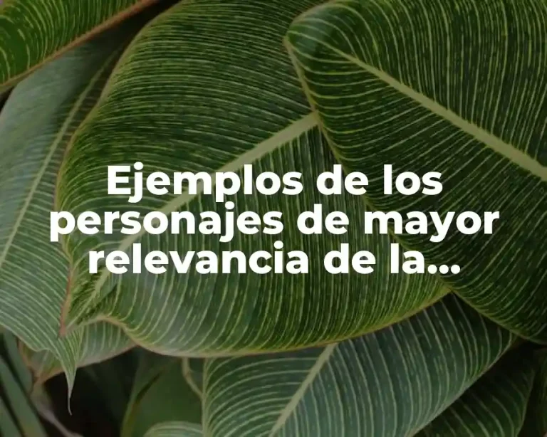 Ejemplos de los personajes de mayor relevancia de la psicología