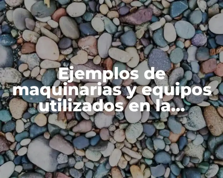 Ejemplos de maquinarias y equipos utilizados en la industria láctea