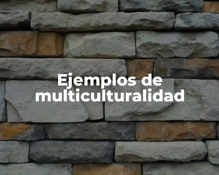 Ejemplos de multiculturalidad