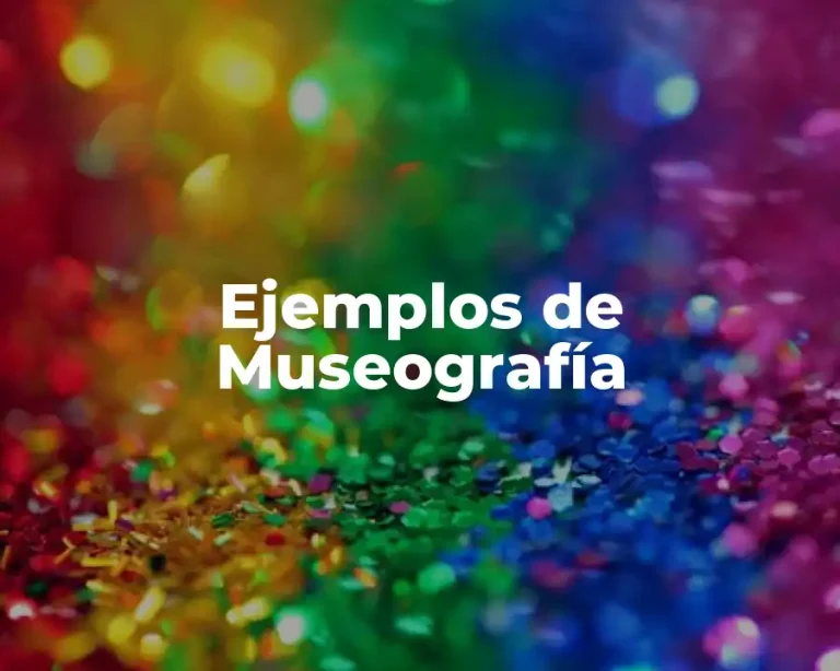 Ejemplos de Museografía