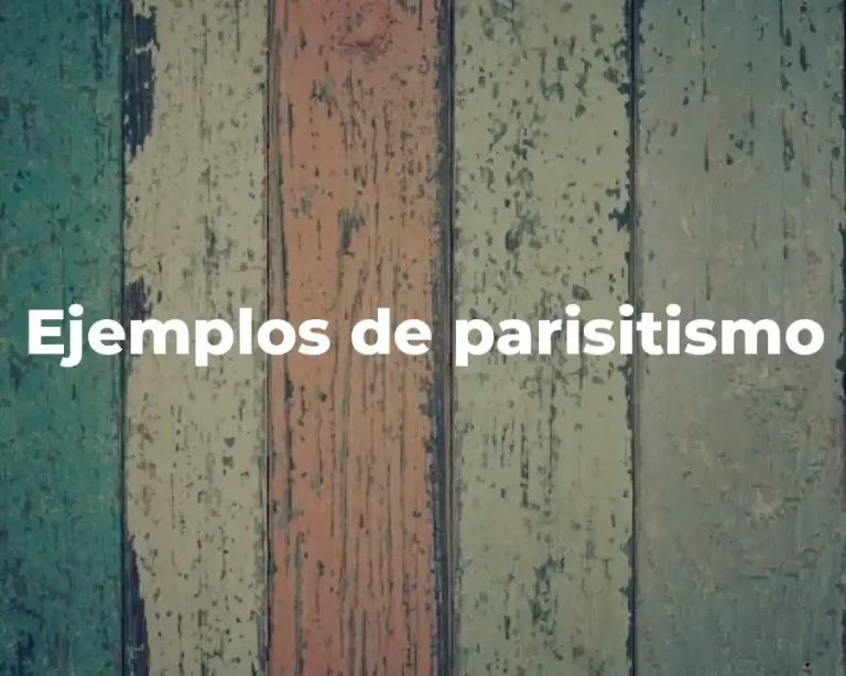 Ejemplos de parisitismo
