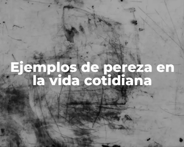 Ejemplos de pereza en la vida cotidiana