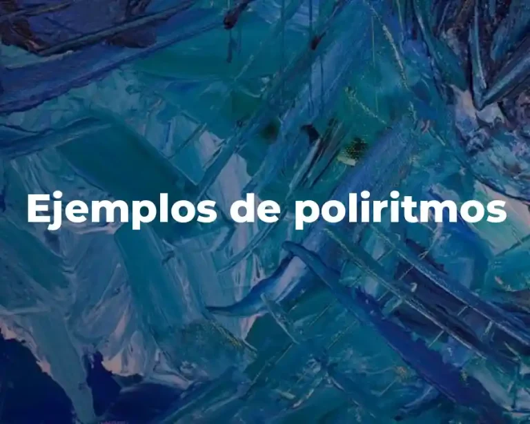 Ejemplos de poliritmos