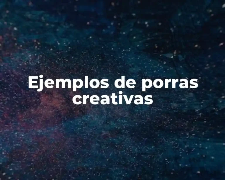 Ejemplos de porras creativas