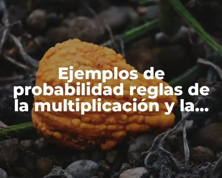 Ejemplos de probabilidad reglas de la multiplicación y la condicional