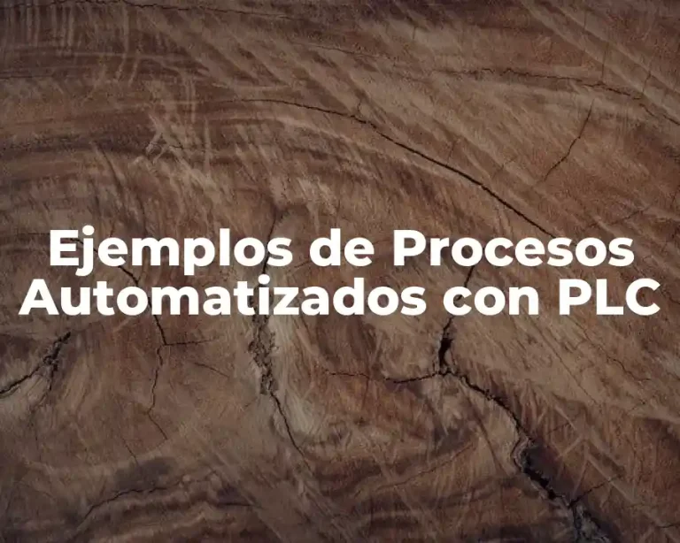 Ejemplos de Procesos Automatizados con PLC