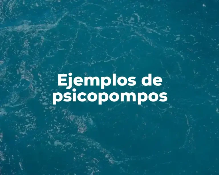 Ejemplos de psicopompos