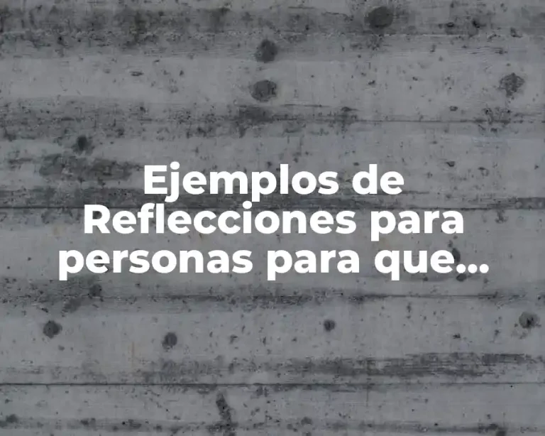 Ejemplos de Reflecciones para personas para que piensen su futuro