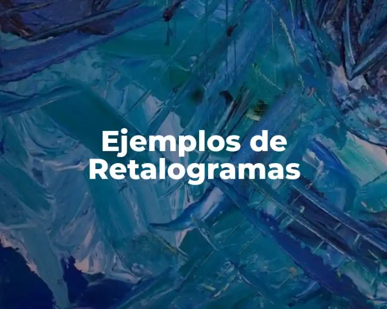 Ejemplos de Retalogramas