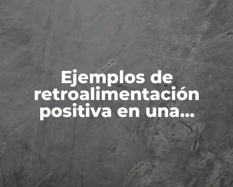 Ejemplos de retroalimentación positiva en una empresa