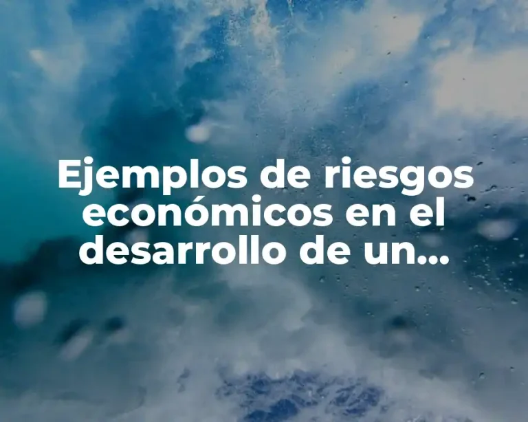 Ejemplos de riesgos económicos en el desarrollo de un software
