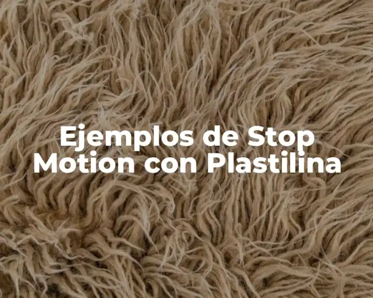 Ejemplos de Stop Motion con Plastilina