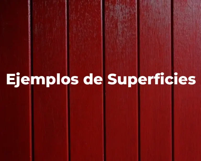 Ejemplos de Superficies