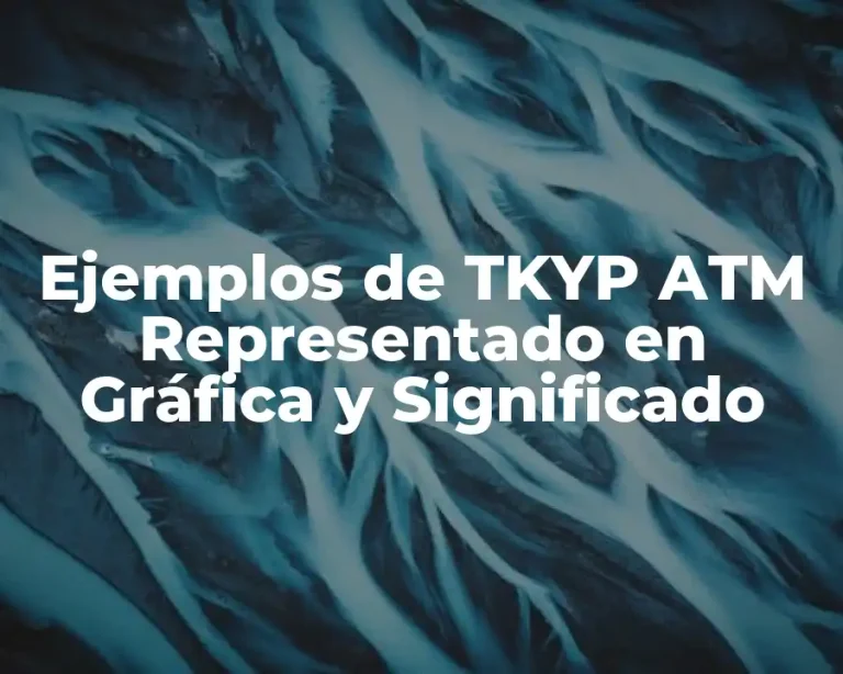 Ejemplos de TKYP ATM Representado en Gráfica y Significado