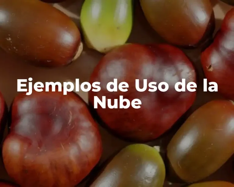 Ejemplos de Uso de la Nube