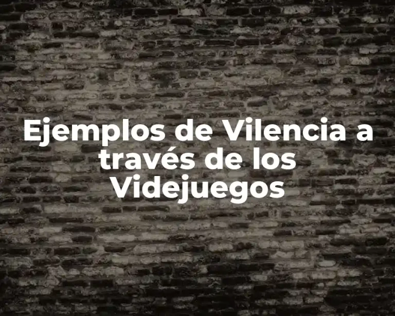 Ejemplos de Vilencia a través de los Videjuegos