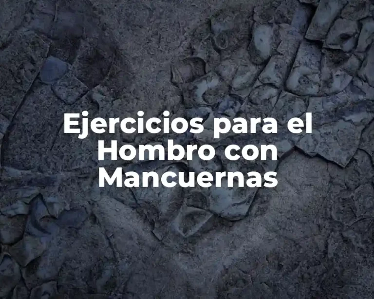 Ejercicios para el Hombro con Mancuernas