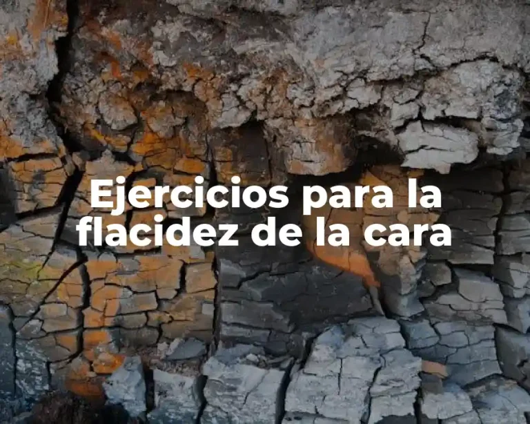 Ejercicios para la flacidez de la cara