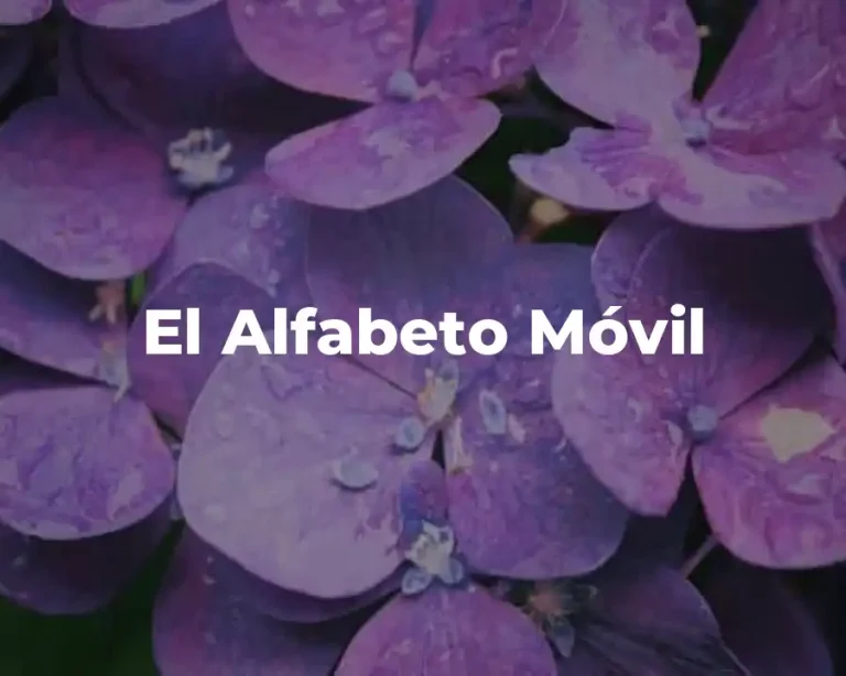 El Alfabeto Móvil