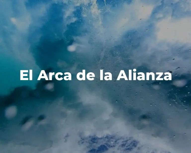 El Arca de la Alianza