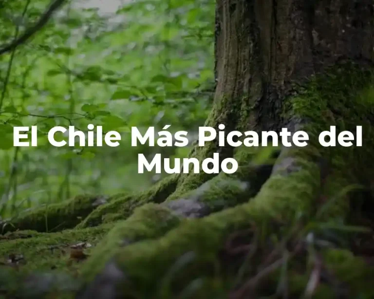 El Chile Más Picante del Mundo