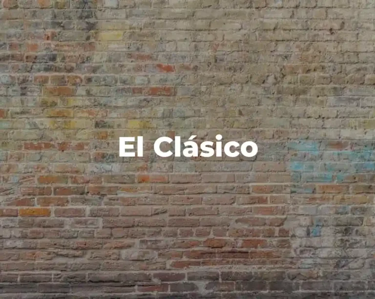 El Clásico
