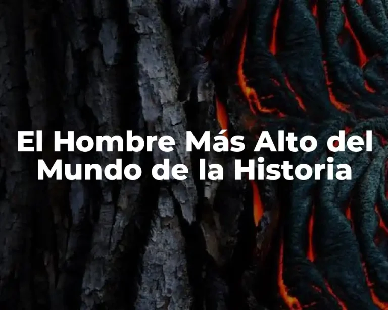 El Hombre Más Alto del Mundo de la Historia