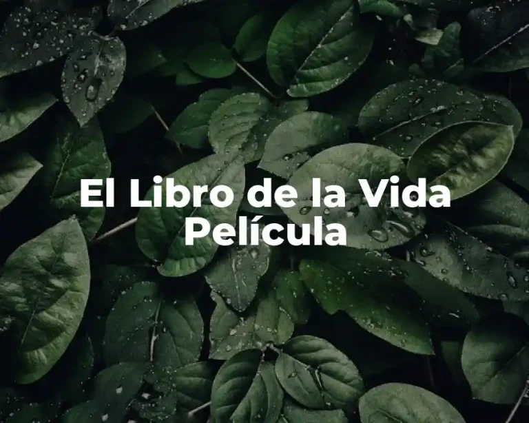 El Libro de la Vida Película