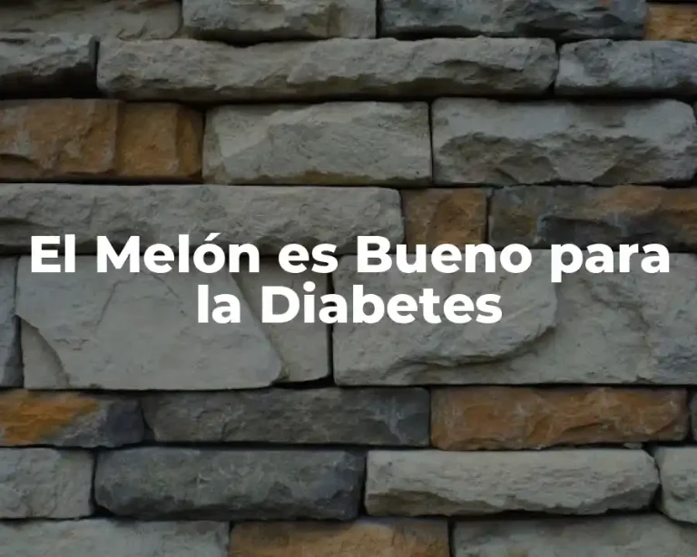El Melón es Bueno para la Diabetes