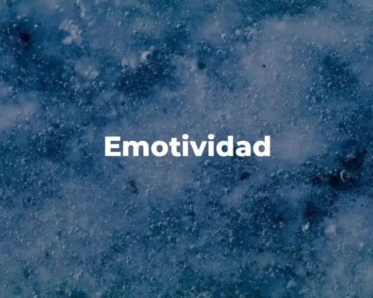 Emotividad