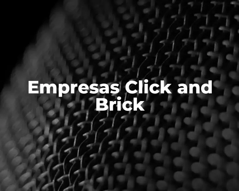 Empresas Click and Brick