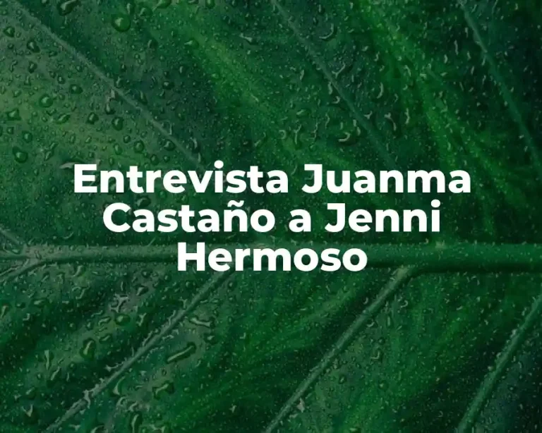 Entrevista Juanma Castaño a Jenni Hermoso