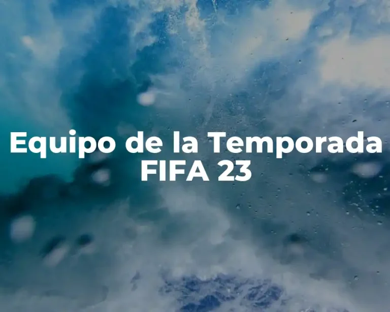 Equipo de la Temporada FIFA 23