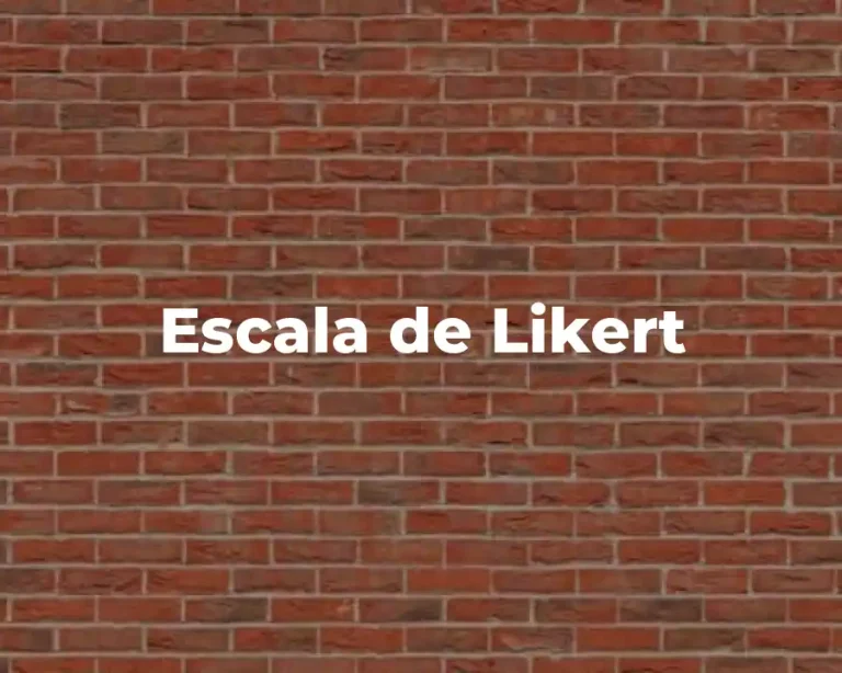 Escala de Likert