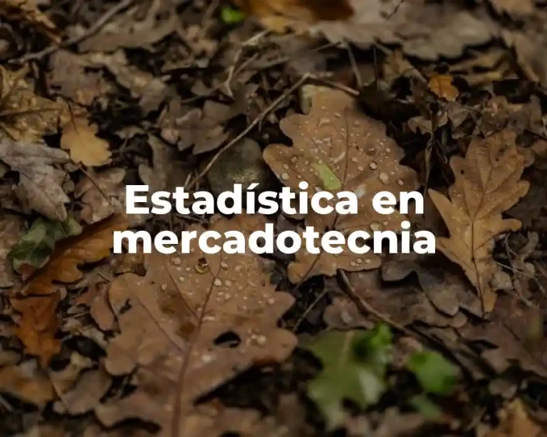 Estadística en mercadotecnia