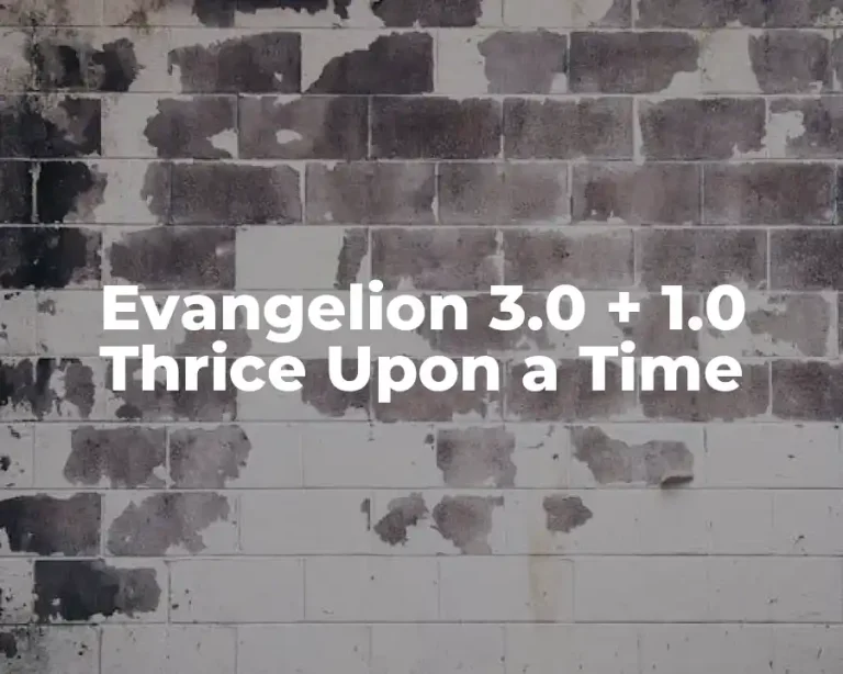 Evangelion 3.0 + 1.0 Thrice Upon a Time