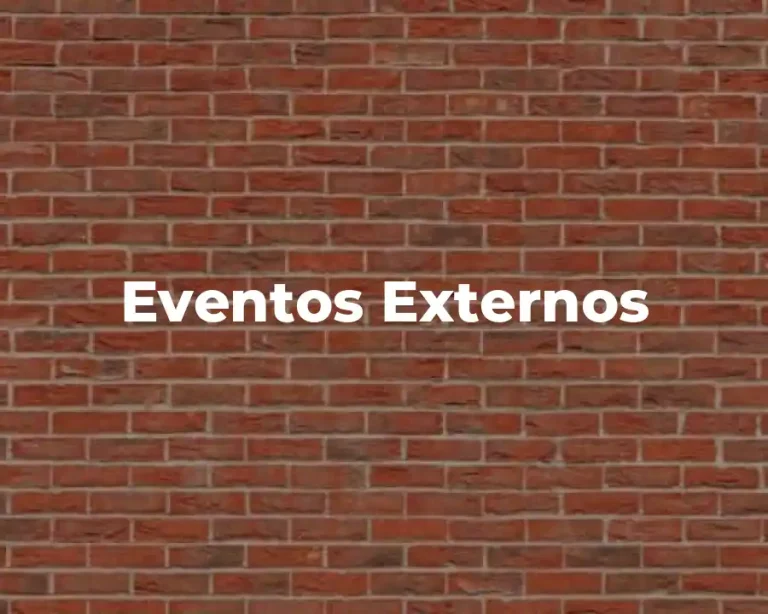 Eventos Externos