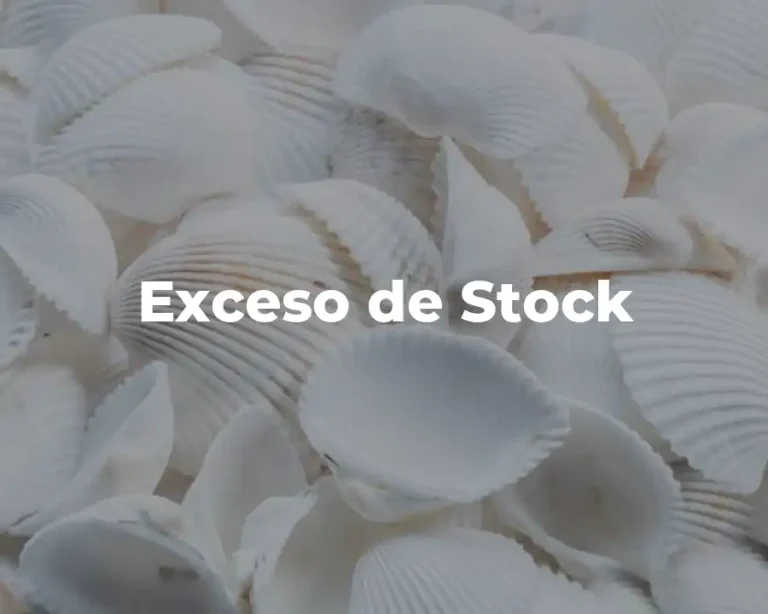 Exceso de Stock