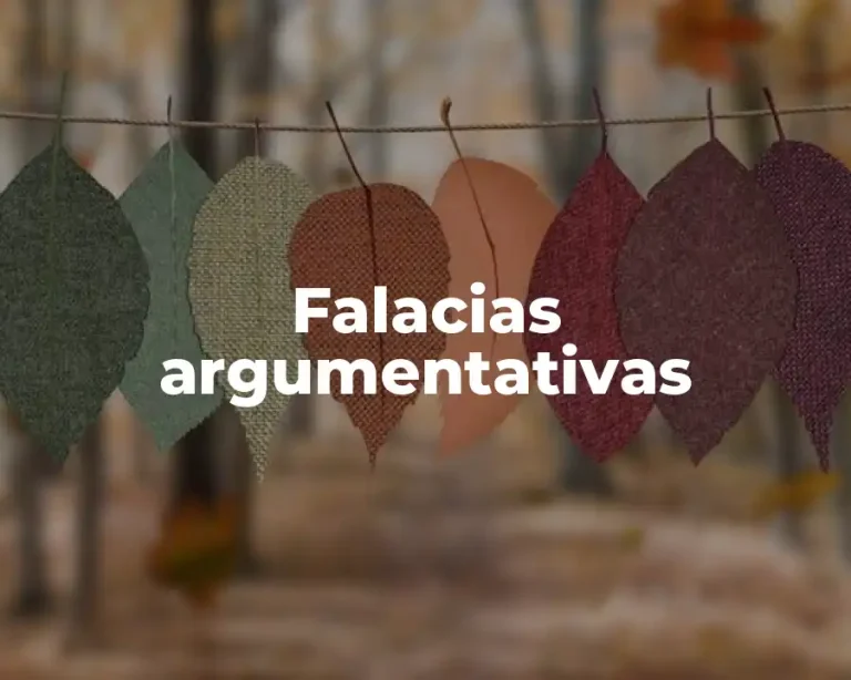 Falacias argumentativas